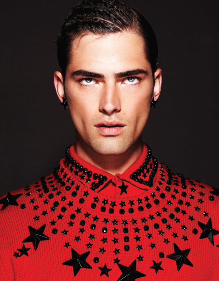 Sean O'Pry in Givenchy for Dansk Fall Winter 2012