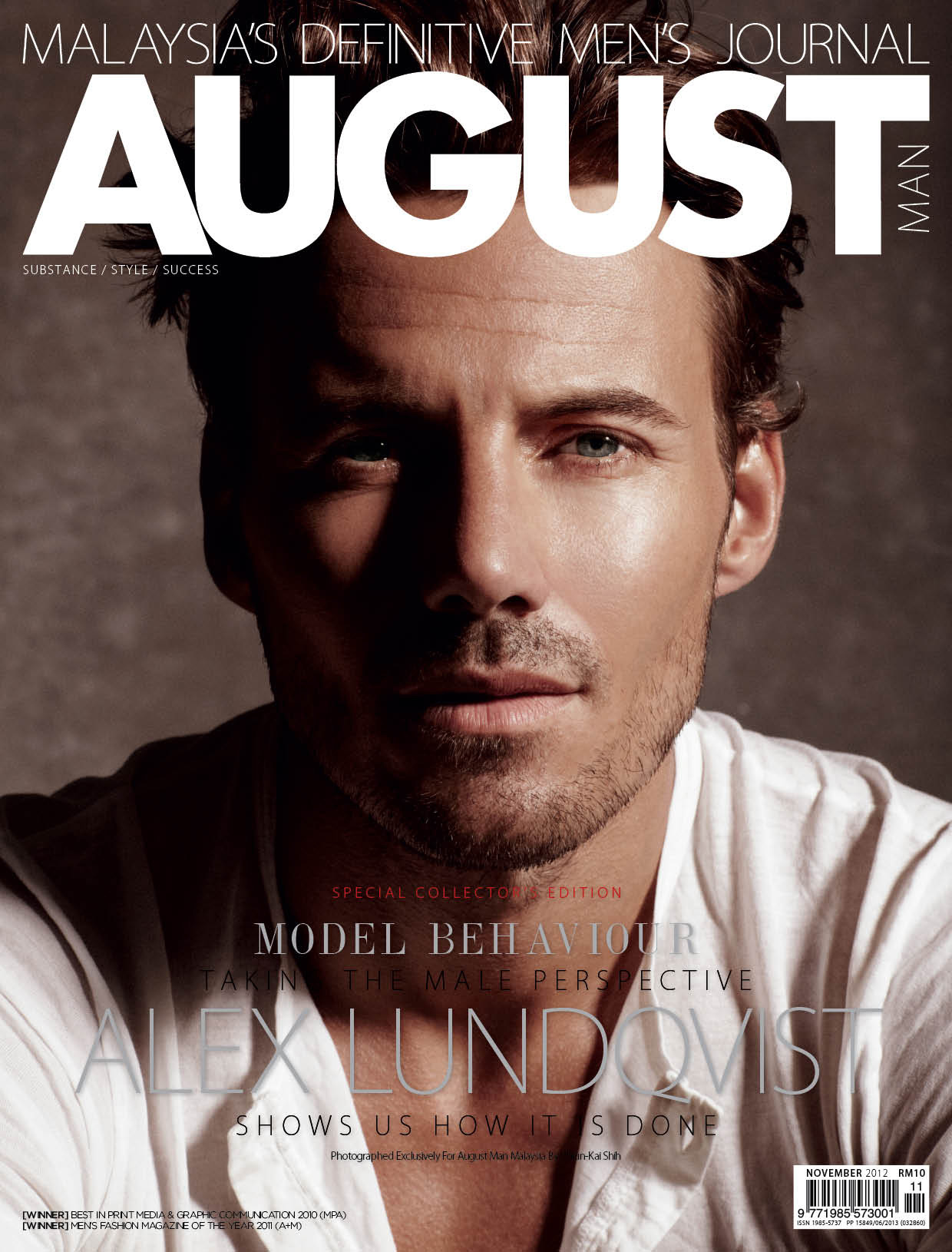 Henrik Lundqvist Stars In 'A Man's Story' - Sharp Magazine