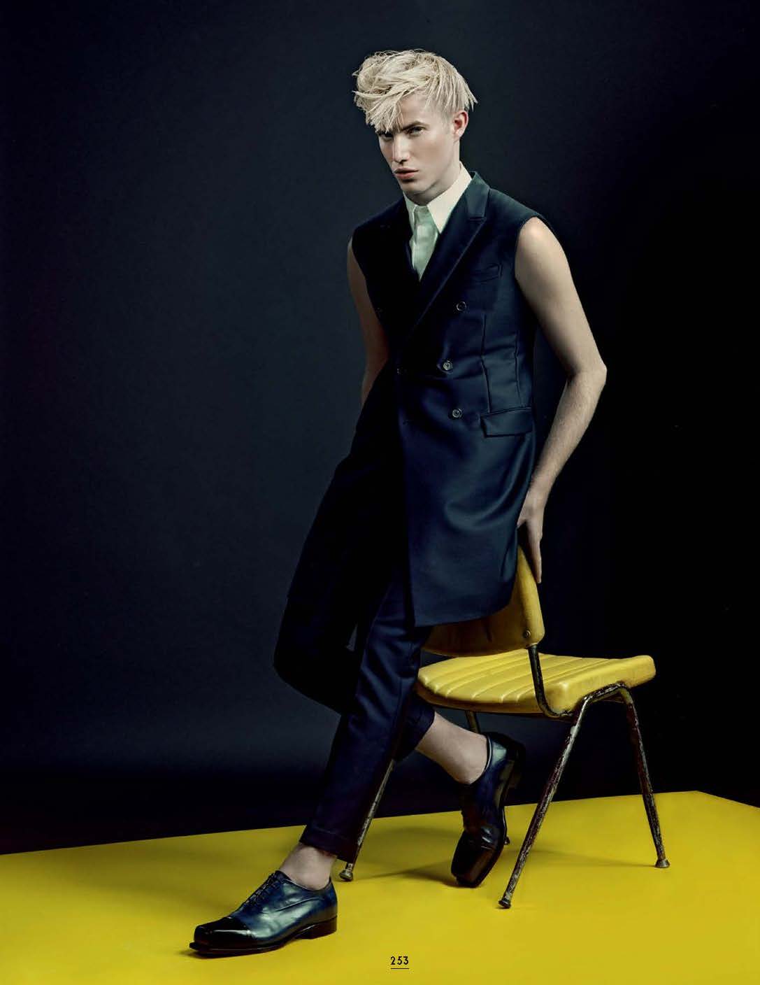 Conor McLain in Jil Sander for GQ Style Germany