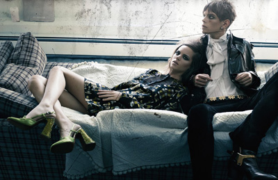 Freja Beha Erichsen & Dan Kling by Craig McDean for Modern Lov
