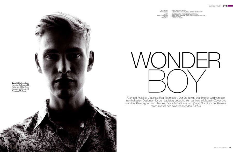 Gerhard Freidl for Wien Live Magazine