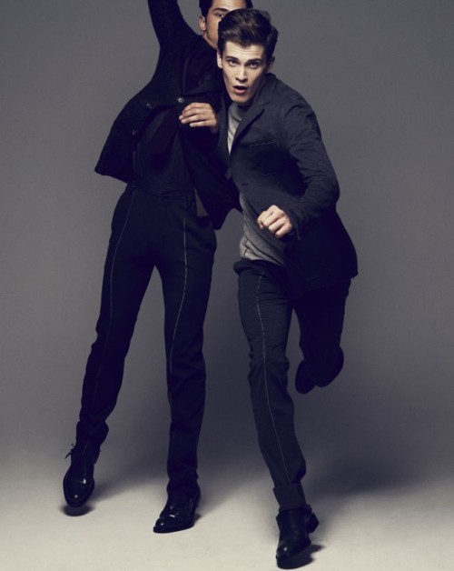 Sean O'Pry, Ollie Edwards & William Eustace Dusan Reljin
