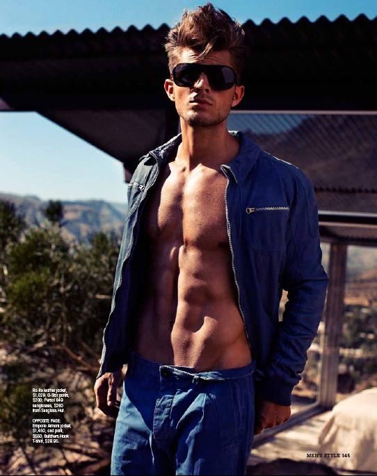 Tyson Paige for Men's Style Australia