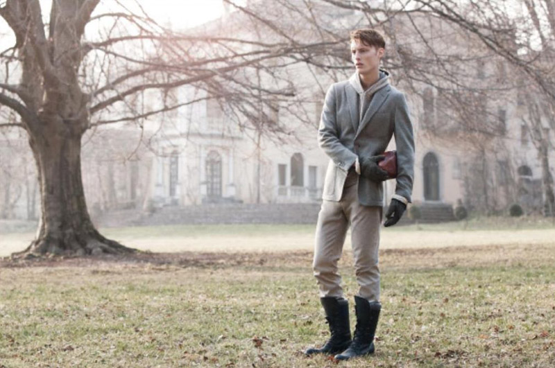 Gordon Bothe & Terron Wood for Corneliani Fall Winter 2010