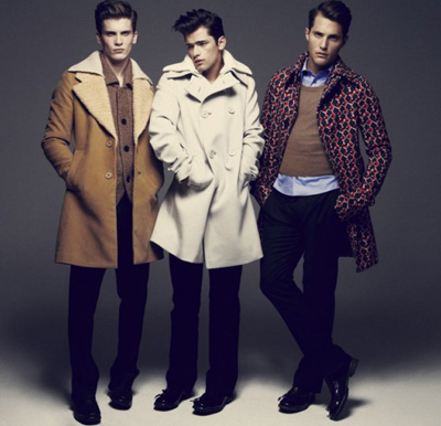 Sean O'Pry, Ollie Edwards & William Eustace by Dusan Reljin
