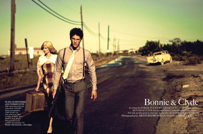 Ollie Edwards & Elise Digby by Aram Bedrossian