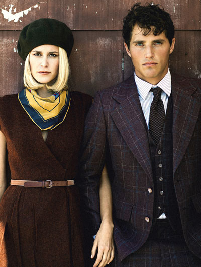 Ollie Edwards & Elise Digby by Aram Bedrossian