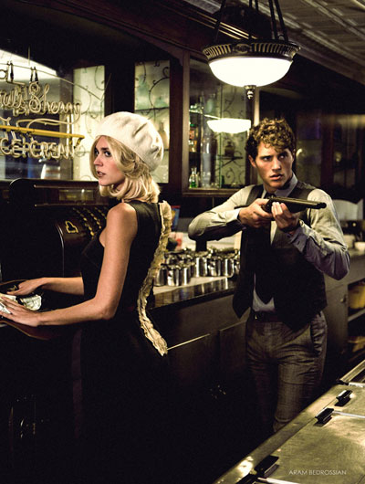 Ollie Edwards & Elise Digby by Aram Bedrossian