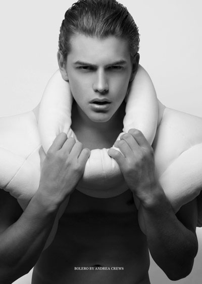 Top Model Benoni Loos Photographed for Carbon Copy