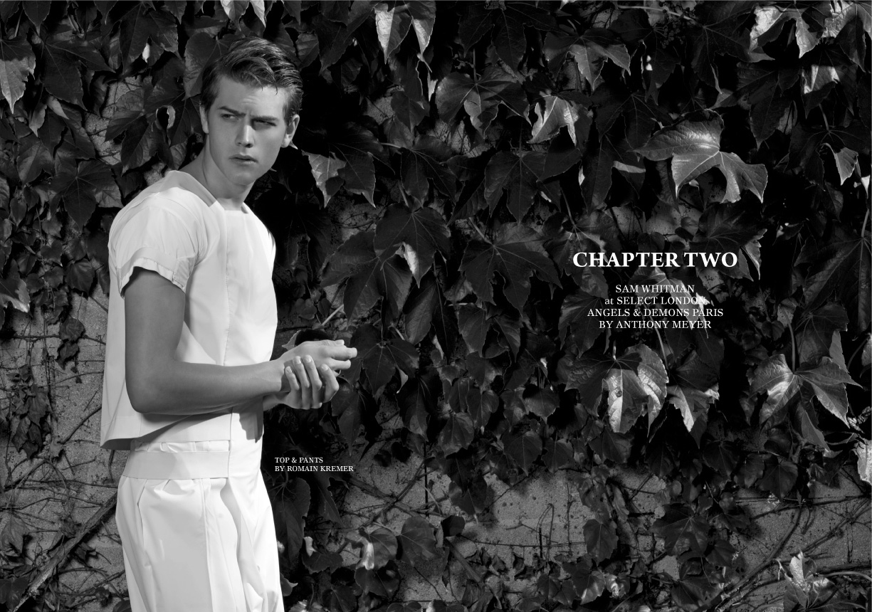 Top Model Benoni Loos Photographed for Carbon Copy