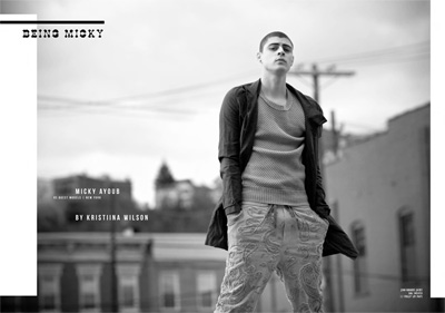 Micky Ayoub by Kristiina Wilson