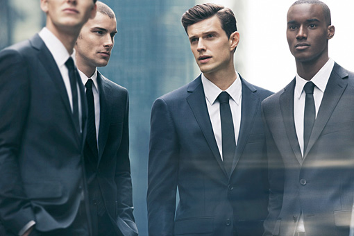 Sasha Knezevic Corey Baptiste Matt Gontier Max Motta for DKNY Spring