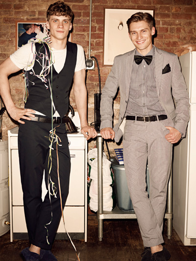 AJ Abualrub & Vladimir Ivanov by Terry Richardson