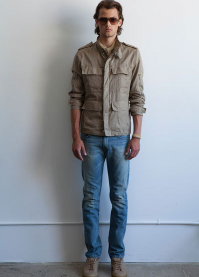 Taylor Fuchs for Simon Spurr Spring Summer 2011