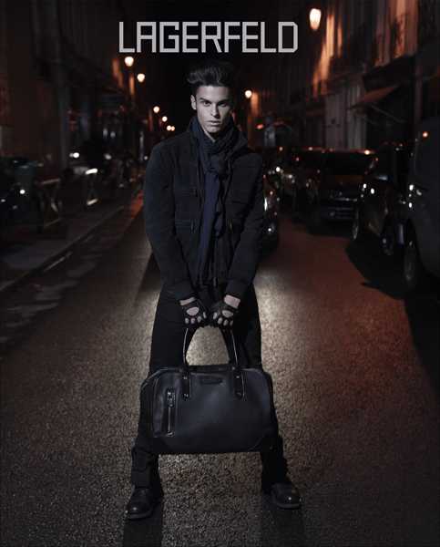 Baptiste Giabiconi Karl Lagerfeld