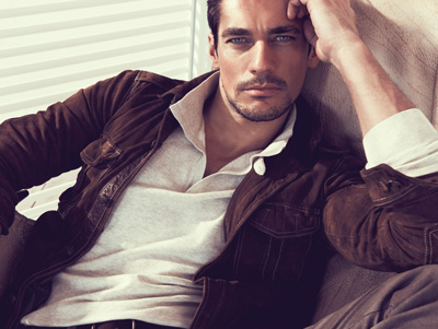 david gandy model. David Gandy