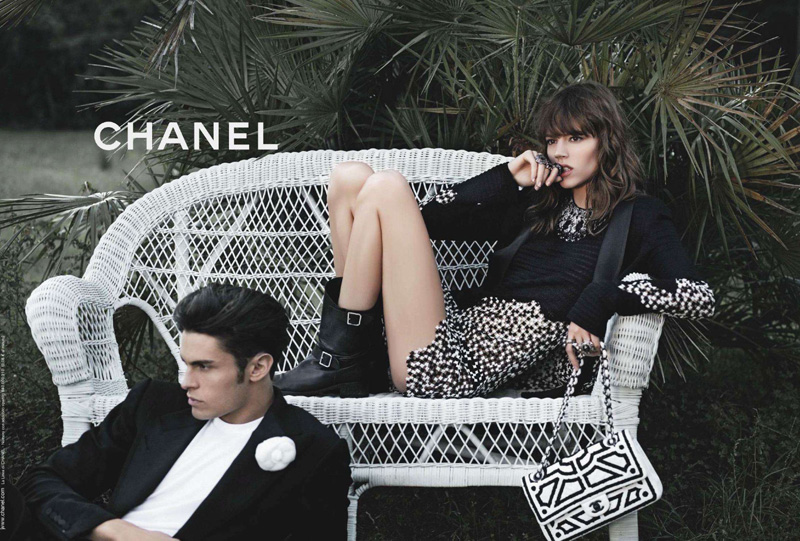 Ad Campaign Chanel Season Spring Summer 2011 Model Freja Beha Erichsen 