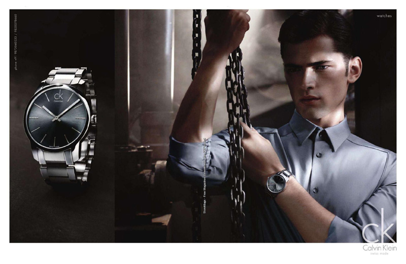 Sean O'Pry for Calvin Klein Accessories Spring Summer