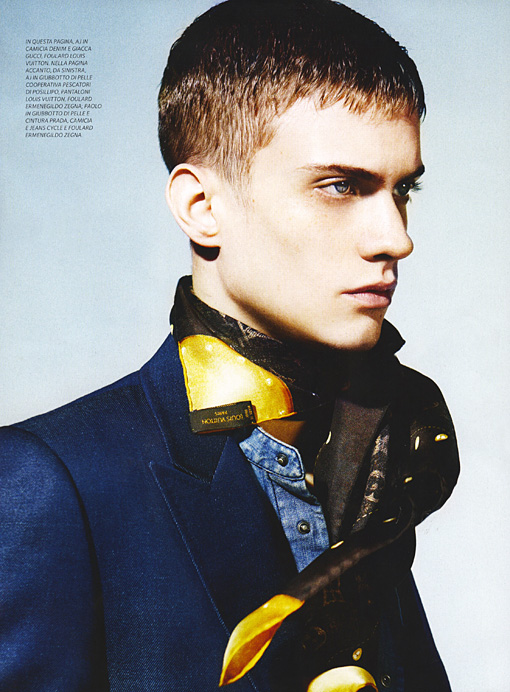 AJ Abualrub Paolo Anchisi for GQ Style Italia