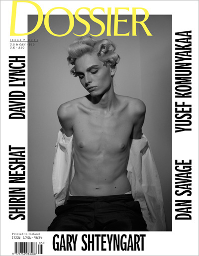 Picture About Male Model Scene Andrej Pejic for Dossier Mag Captured by Collier Schorr