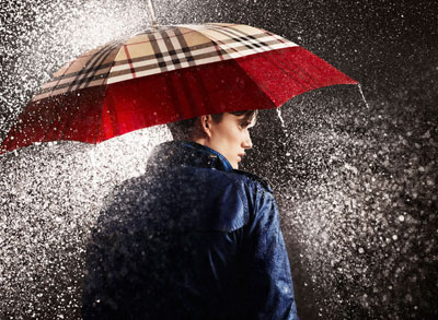 Graphic Design London on Burberry Accessories  Ad Campaign  Burberry April Showers