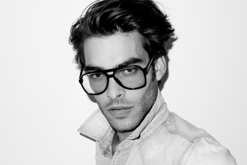 Supermodel Jon Kortajarena photographed by renowned fashion and celebrity 