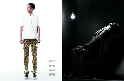 International Male Fashion on Jonathan Marquez By Willy Vanderperre For Vogue Hommes International