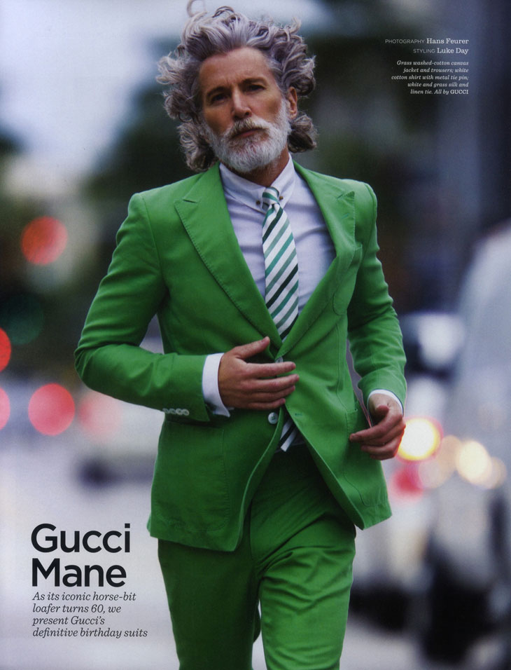 Aiden Shaw by Hans Feurer for GQ Style UK