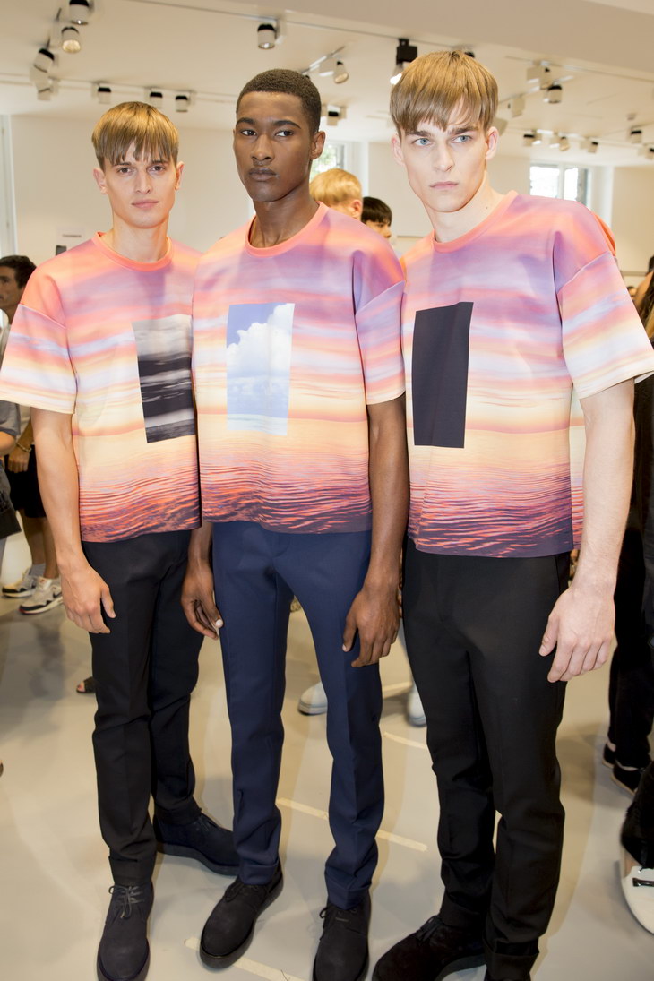 bleek Sympathiek neem medicijnen Calvin Klein Collection Spring Summer 2014 Backstage