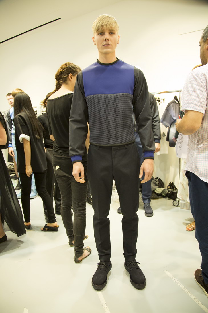 bleek Sympathiek neem medicijnen Calvin Klein Collection Spring Summer 2014 Backstage