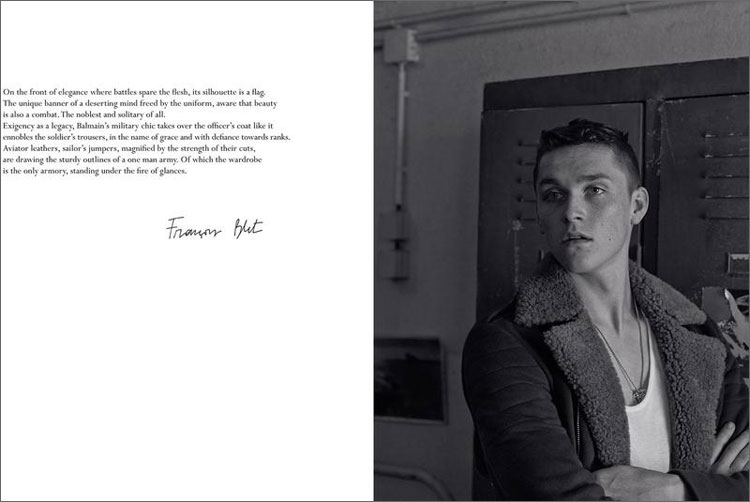 Balmain Homme FW14 Lookbook