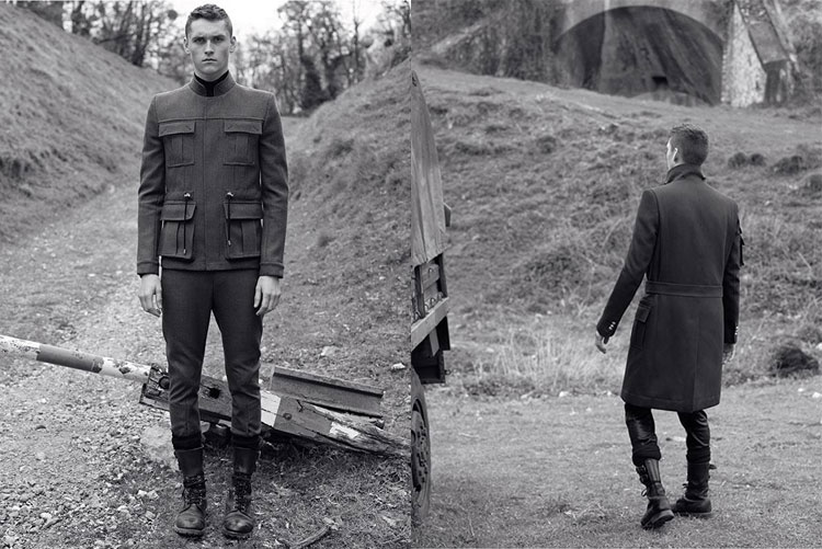 Balmain Homme FW14 Lookbook