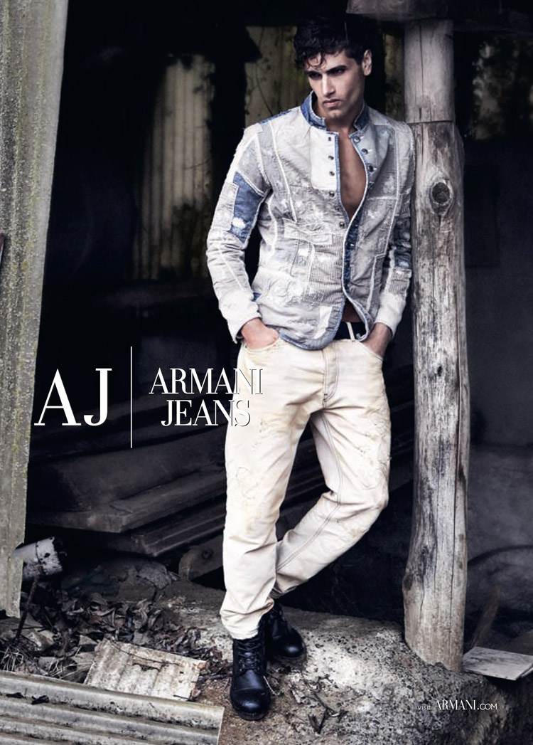 Fabio Mancini for Armani Jeans Fall 2014.15