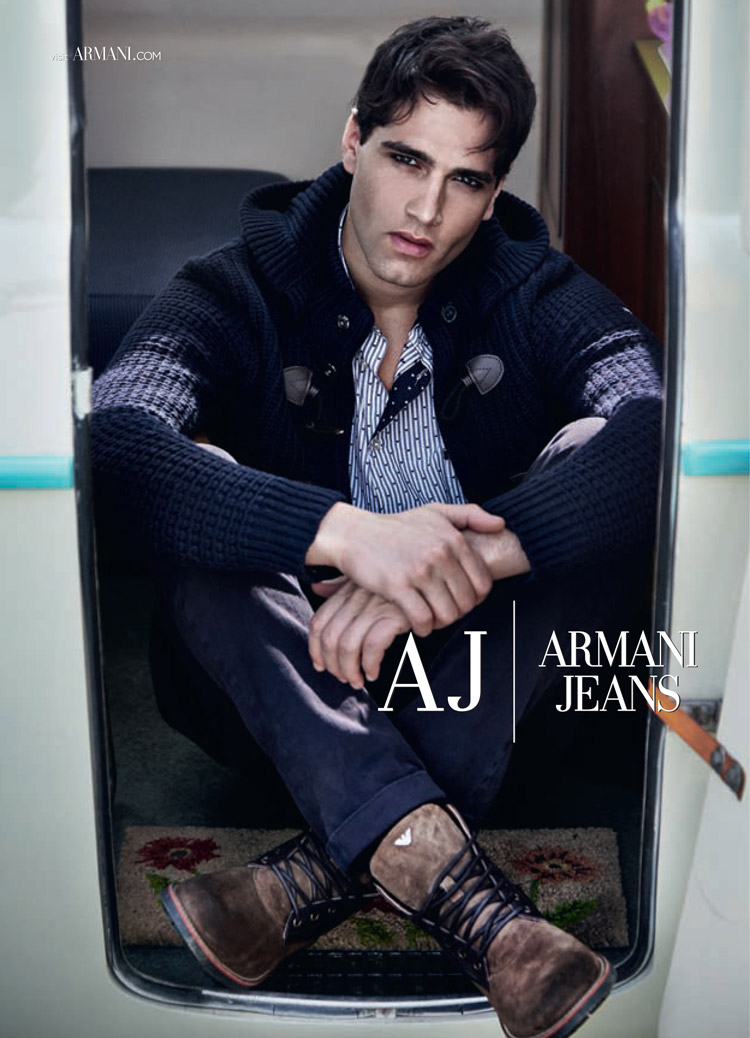 Rejse dine Fru Fabio Mancini for Armani Jeans Fall Winter 2014.15