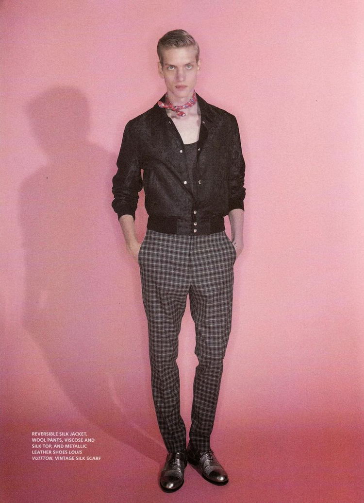 L'Officiel Hommes Paris Andrew Hail
