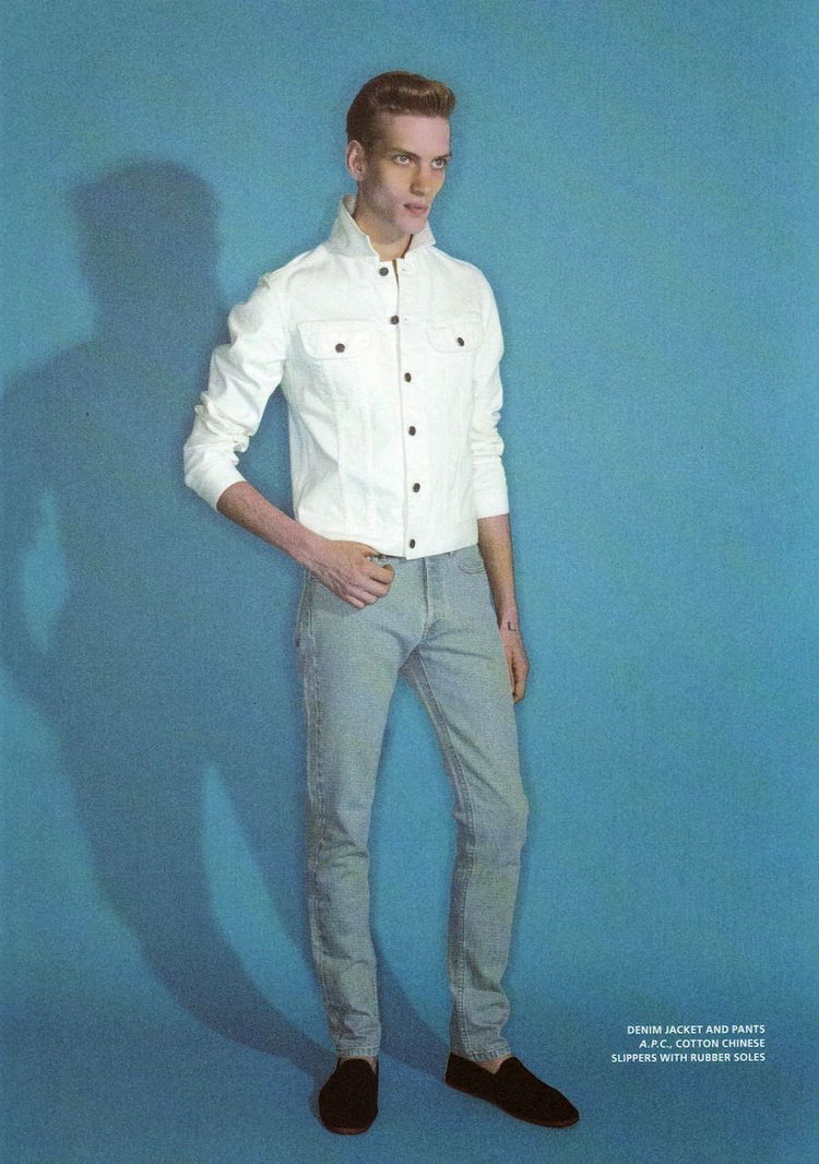 L'Officiel Hommes Paris Andrew Hail
