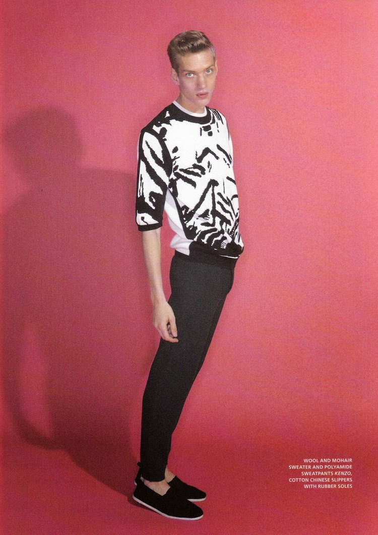 L'Officiel Hommes Paris Andrew Hail
