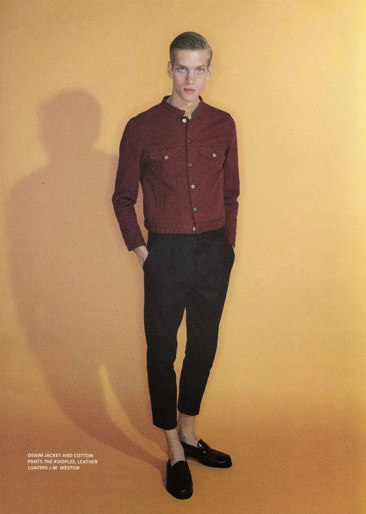 L'Officiel Hommes Paris Andrew Hail