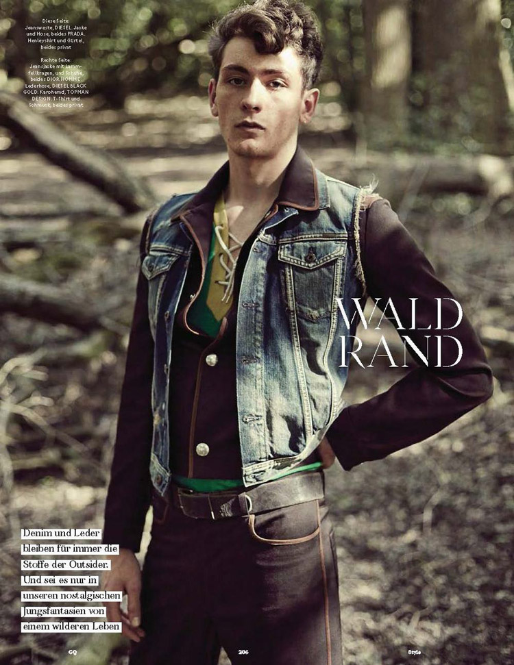 Simon Fitskie, Conrad Bruce, Ned & Charlie Cooper for GQ STYLE Germany
