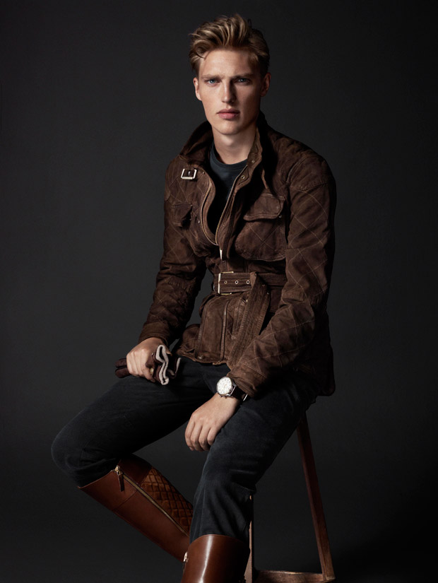 Victor Nylander for Massimo Dutti Equestrian FW14