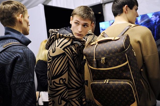 Louis Vuitton Men's Fall / Winter 2015 Runway Bags featuring