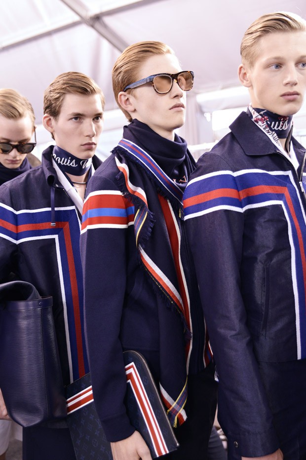 LouisVuittonSS16Backstage 40