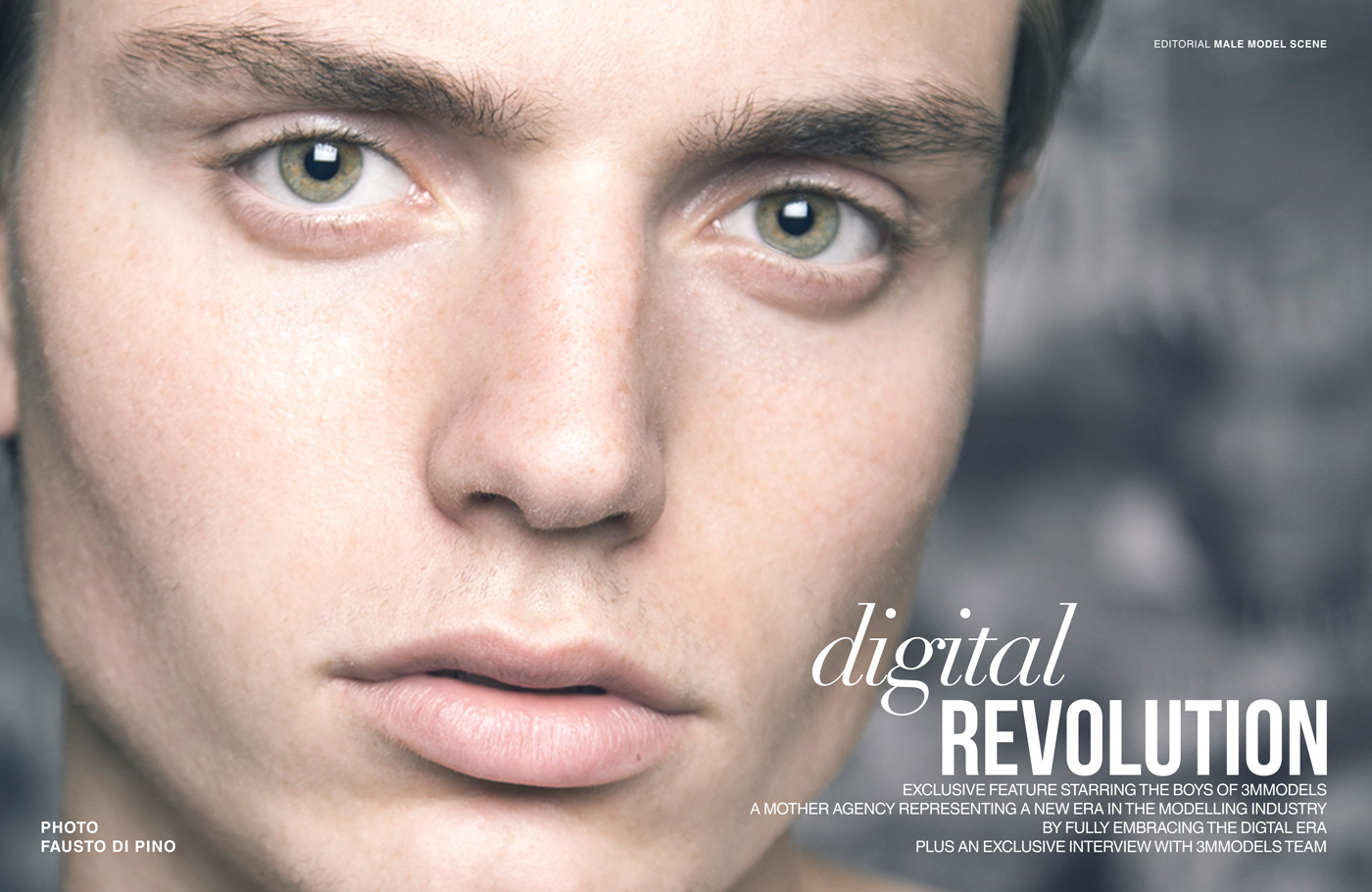 Digital Revolution With 3mmodels By Fausto Di Pino For Male Model Scene