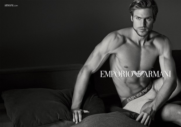 Jason Morgan As The Face of Emporio Armani Underwear FW15 - Male Model Scene
