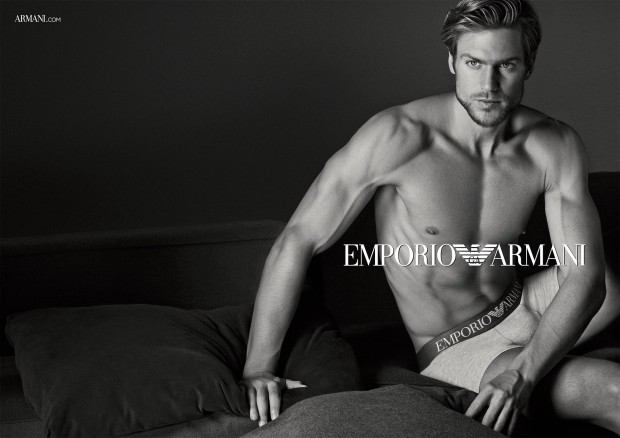 Jason Morgan As The Face of Emporio Armani Underwear FW15 - Male