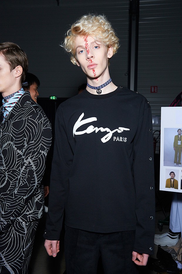 KENZO-pfw-backstage17