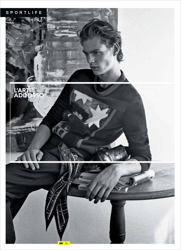 Mats van Snippenberg Stars in Sportweek October 2016 Issue