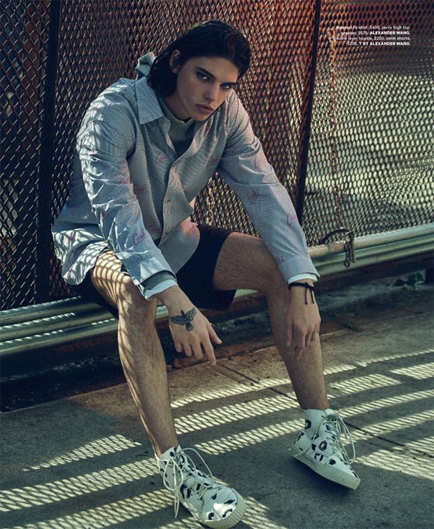 Alexander Wang Brandon Bailey Charlie Berckmoes for Essential Homme
