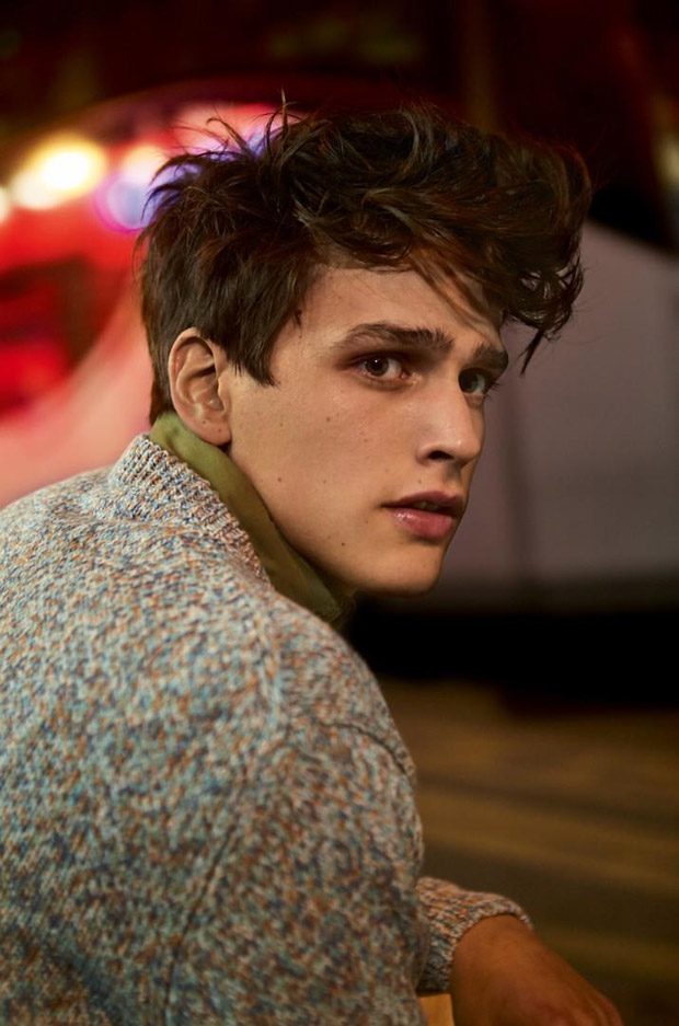 Simon Van Meervenne Pose for Zadig &amp; Voltaire SS17 Lookbook