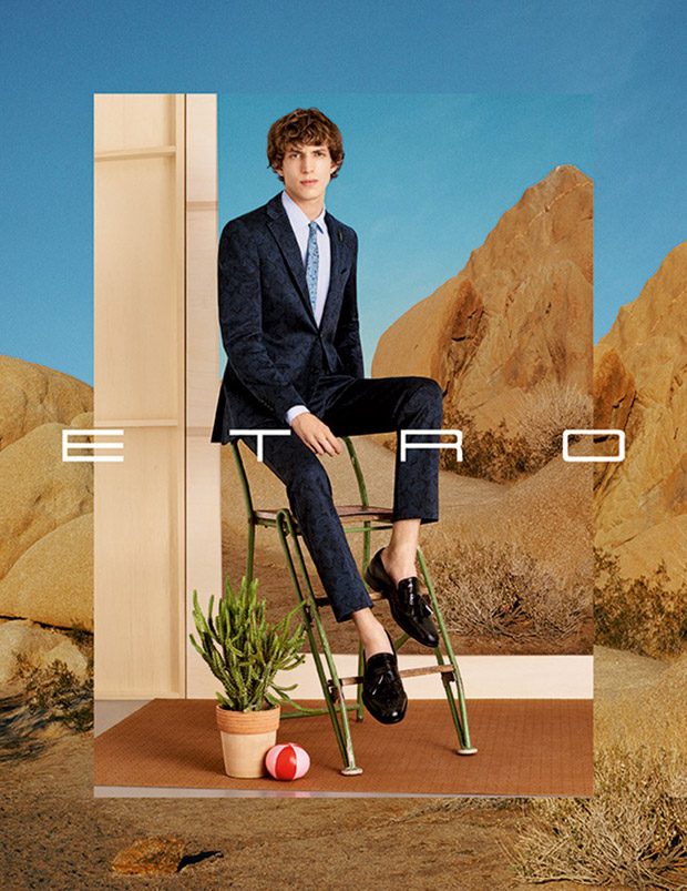 Etro Spring Summer 2017 Starring Xavier Buestel, Finnlay Davis & Ilja ...